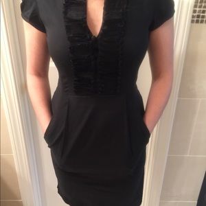 Ann Taylor black dress 00P